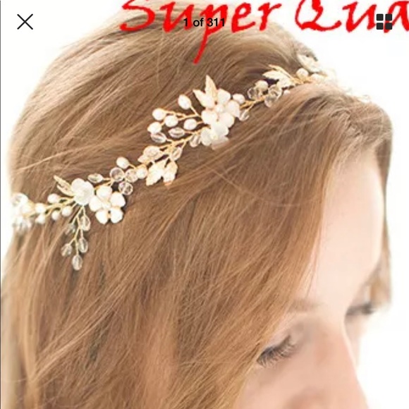 New beautiful ribbon hair accessory headband - Picture 7 of 8